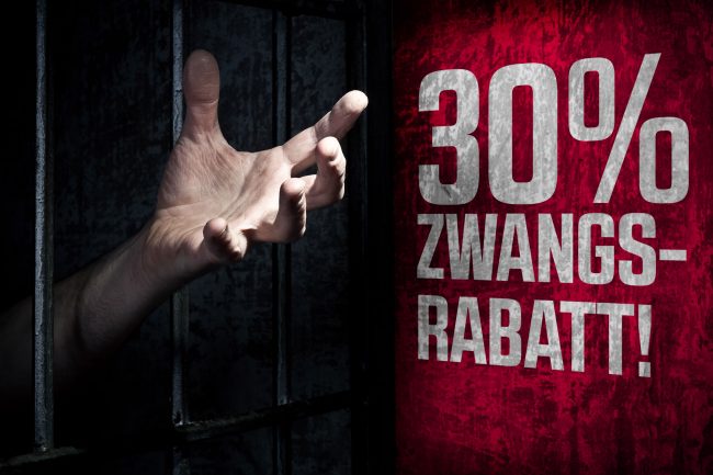 Zwangsrabatt Zwangsrabatt